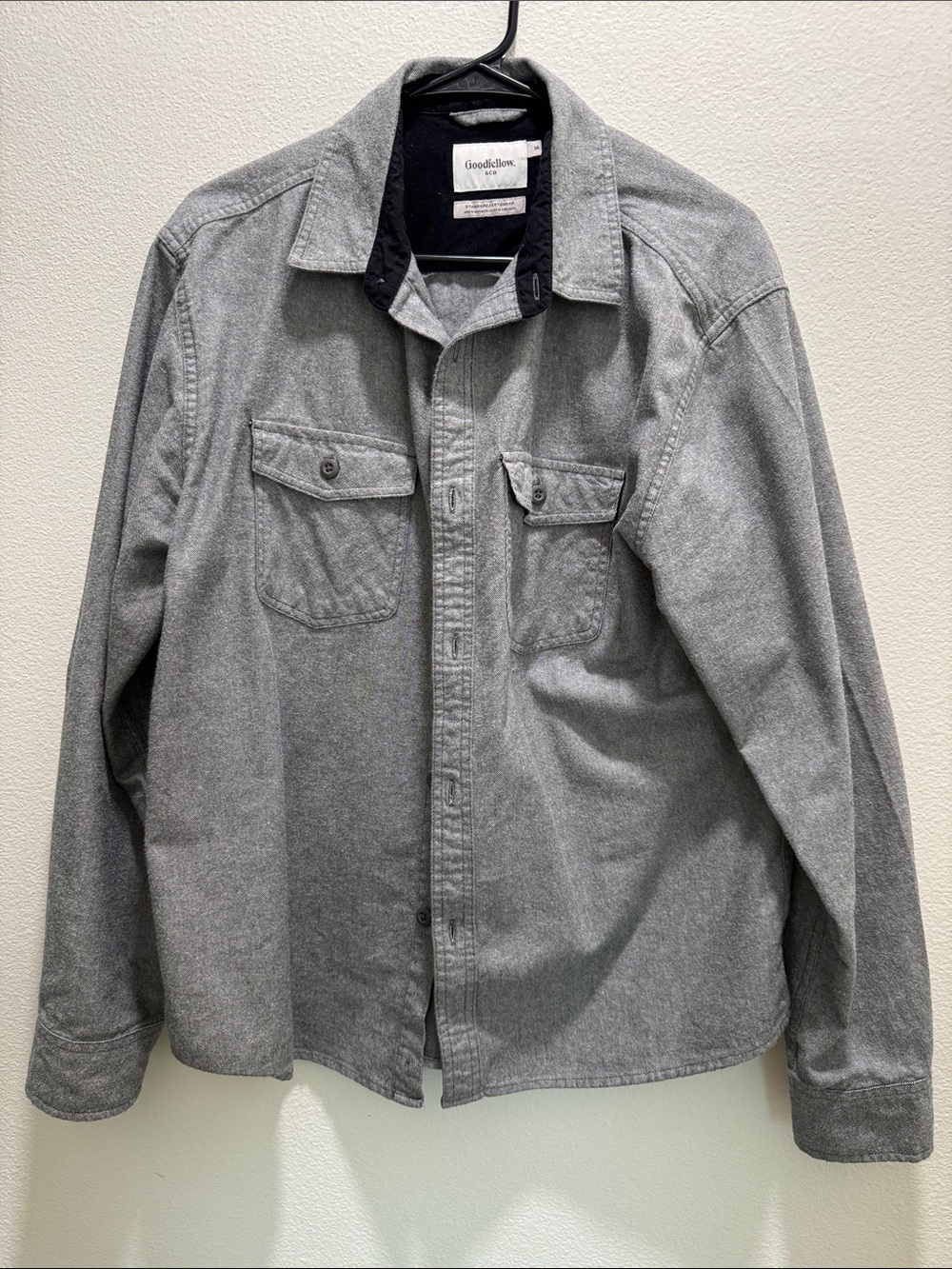 Goodfellow & Co Gray Button-Up shirt